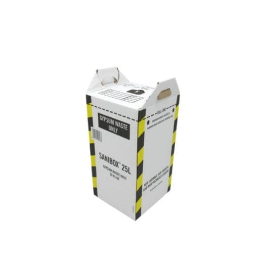 Contenitore per rifiuti - SANIBOX® gypsum 25 - Daniels Healthcare - in cartone