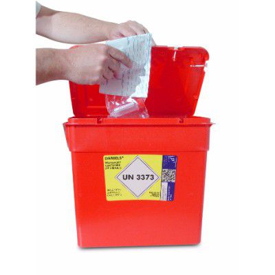 Contenitore di trasporto - DD854 - Daniels Healthcare - da laboratorio / biologico / sicuro