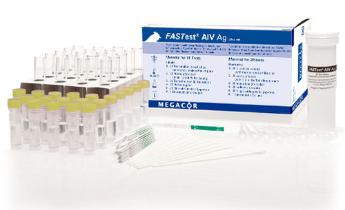Test rapido dell'influenza aviaria - FASTest® AIV  - MEGACOR Diagnostik - dell'influenza / veterinario / di fertilità