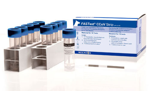 Test rapido per malattie infettive - FASTest® CCoV - MEGACOR Diagnostik - per cani / del coronavirus / del parvovirus canino
