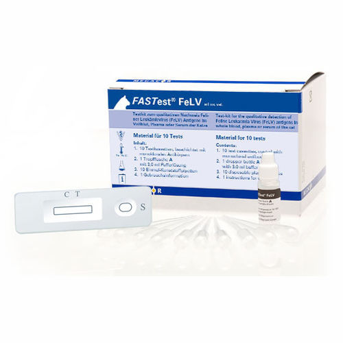 Test rapido della leucemia - FASTest® FeLV - MEGACOR Diagnostik - per felini / per antigeni / virale