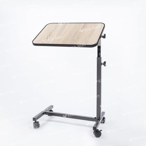 Tavolino servitore con rotelle - 04-6700F - Kid-Man - ad altezza regolabile / inclinabile / ad azionamento manuale