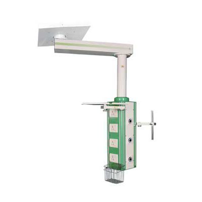 Braccio di distribuzione a soffitto - Pratibha Medinox - per anestesia / per terapia intensiva / semplice