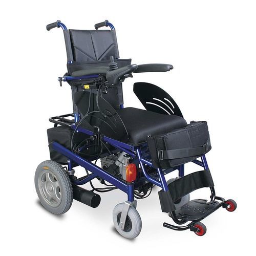 Sedia a rotelle elettrica - DP-129 - Guangdong Dongpin Beauty & Medical Technology - da spiaggia / pieghevole / con poggiagambe