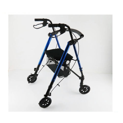 Deambulatore rollator a 4 ruote - DP-SC5001 - Guangdong Dongpin Beauty & Medical Technology - telaio in alluminio / con sedile / pieghevole