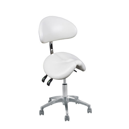 Sgabello per ambulatorio - DP-Y925 - Guangdong Dongpin Beauty & Medical Technology - per clinica odontoiatrica / medicale / ad altezza regolabile