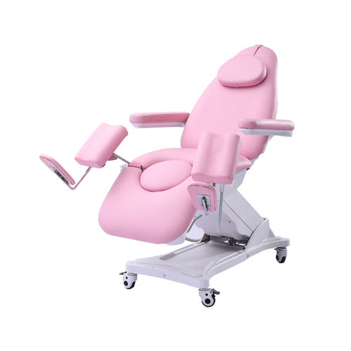 Poltrona per visita ginecologica - DP-YF025 - Guangdong Dongpin Beauty & Medical Technology - elettrica / ergonomica / ad altezza regolabile