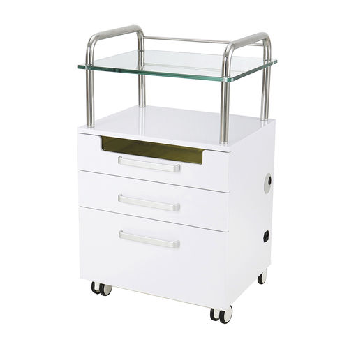 Tavolo portastrumenti in plastica - DP-6053T - Guangdong Dongpin Beauty & Medical Technology - elettrico