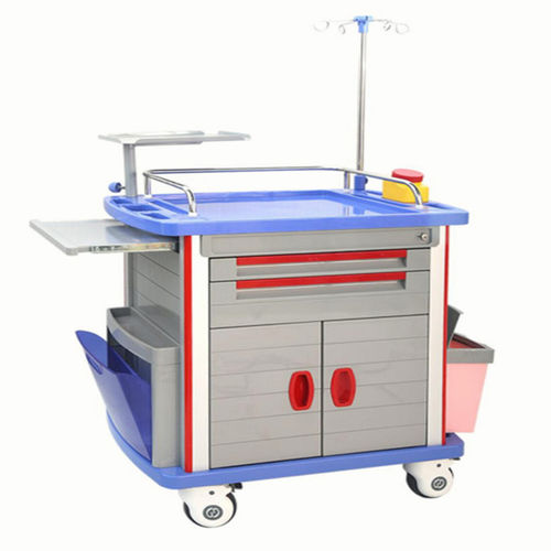 Carrello ospedaliero - DP-HR-355 - Guangdong Dongpin Beauty & Medical Technology - di emergenza / per defibrillatore / per trattamenti