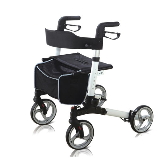Deambulatore rollator a 4 ruote - DP-SC5025A-N - Guangdong Dongpin Beauty & Medical Technology - telaio in alluminio / con sedile / pieghevole