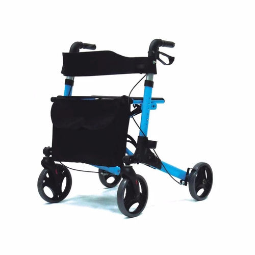 Deambulatore rollator a 4 ruote - DP-SC5025A - Guangdong Dongpin Beauty & Medical Technology - telaio in alluminio / con sedile / pieghevole