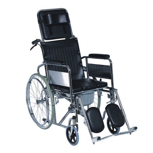 Sedia a rotelle manuale - DP-SC8020B - Guangdong Dongpin Beauty & Medical Technology - da interno / con poggiagambe / con poggiatesta