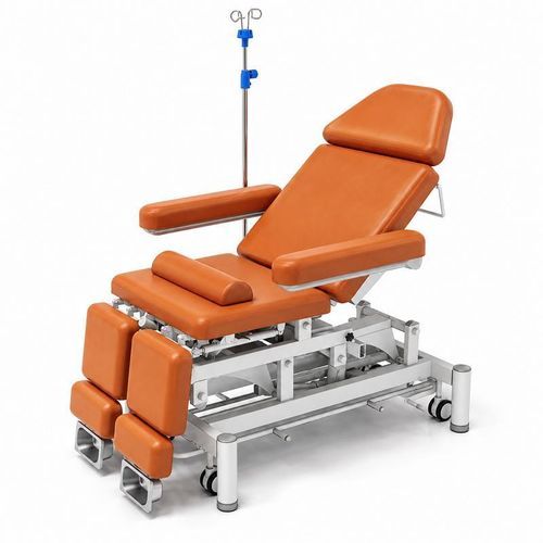 Poltrona per trattamenti clinici podologico - KFM-T108 - Guangdong Dongpin Beauty & Medical Technology - elettrico / con poggiapiedi / con poggiagambe