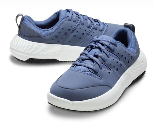 Calzatura sanitaria per uomo - 209475 - Crocs - traspirante / antiscivolo / blu