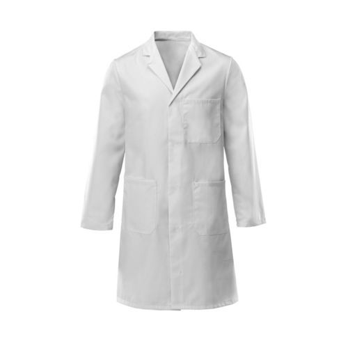 Camice ospedaliero unisex - WL1 - Alexandra - in poliestere / in cotone / bianco