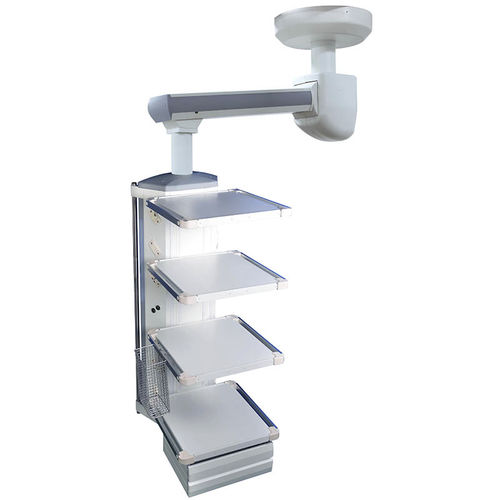 Braccio di distribuzione a soffitto - HFP-DD240/380  - Shanghai Huifeng Medical Instrument - per endoscopia / per terapia intensiva / semplice