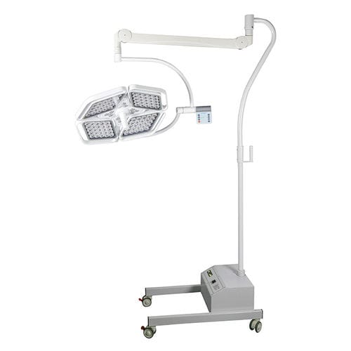 Lampada scialitica mobile - HF-L4E  - Shanghai Huifeng Medical Instrument - LED / 110 V/60 Hz / 96
