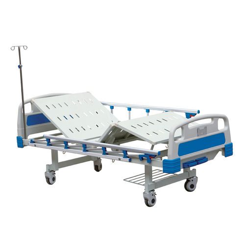 Letto da ospedale - HF-828A - Shanghai Huifeng Medical Instrument - manuale / pieghevole / con rotelle