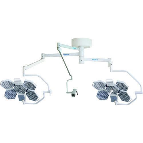 Lampada scialitica a soffitto - SY02-LED5+5 - Shanghai Huifeng Medical Instrument - LED / 2 bracci / 96