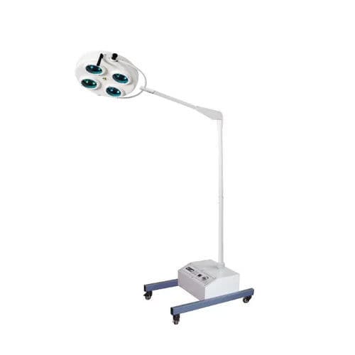 Lampada scialitica mobile - YD01-4E - Shanghai Huifeng Medical Instrument - alogena / 92