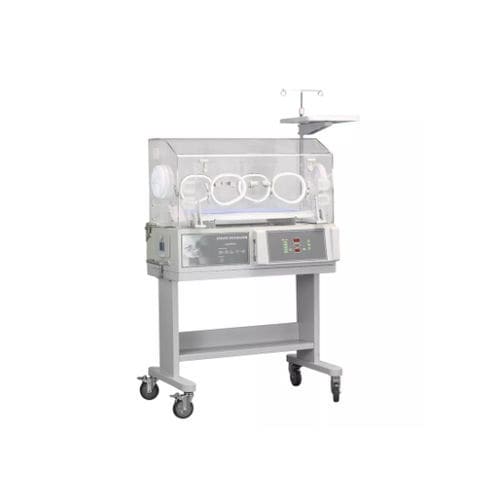 Incubatrice neonatale con rotelle - HFBIN-3000A - Shanghai Huifeng Medical Instrument - con bilancia / con 4 finestre operative