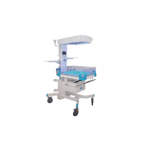 Incubatrice neonatale con rotelle - HFBRW-4000A - Shanghai Huifeng Medical Instrument - con 4 finestre operative