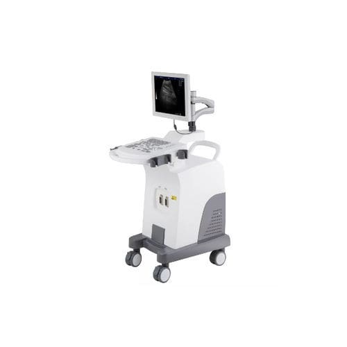Ecografo su piattaforma - HF-350 - Shanghai Huifeng Medical Instrument - per ecografia multidisciplinare / in bianco e nero / 15 pollici