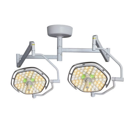 Lampada scialitica a soffitto - HF-L60+60C  - Shanghai Huifeng Medical Instrument - LED / 2 bracci