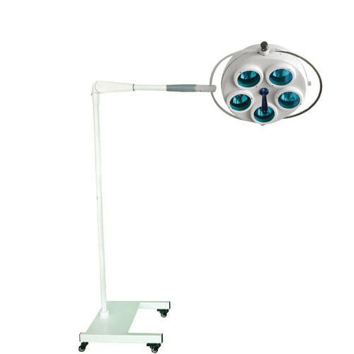 Lampada scialitica mobile - YD01-5 - Shanghai Huifeng Medical Instrument - LED / alogena / 110 V/60 Hz