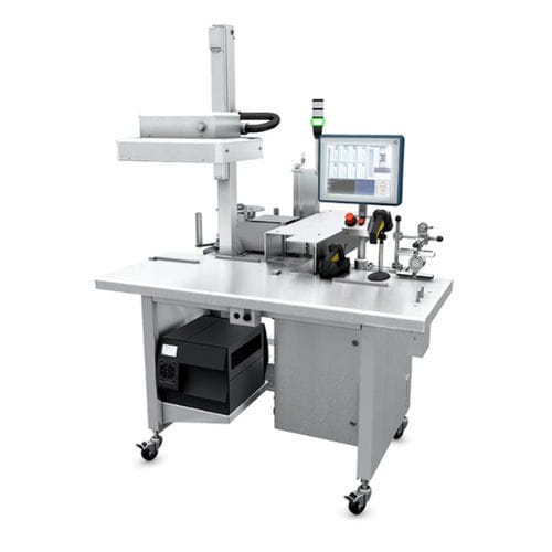 Macchina per imballaggi semiautomatica - PACKSTATION™ SAP - Optel Vision - a pavimento / di casse / per scatole