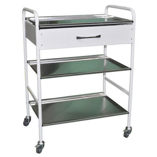 Carrello per studio veterinario - SI-06 - Vetbot - per strumenti / in acciaio inossidabile / 1 cassetto