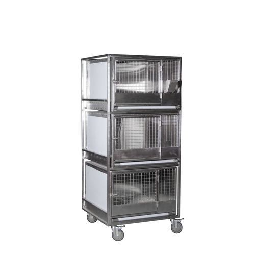 Gabbia veterinaria per conigli - CL-1261 - Vetbot - modulare
