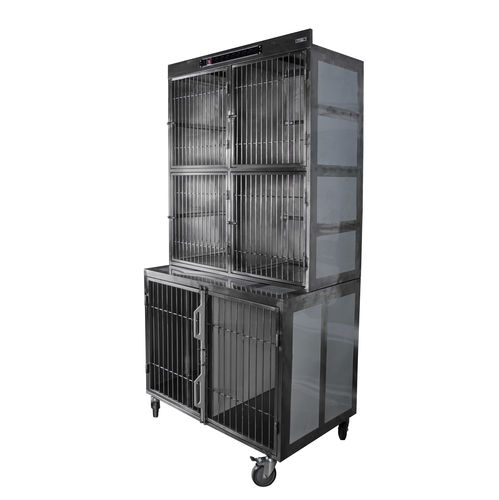 Gabbia veterinaria per cani - 80350 - Vetbot - modulare / 6 scomparti / in acciaio inossidabile
