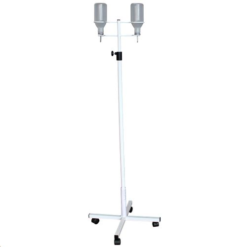 Asta portaflebo con rotelle -  VSP-01  - Vetbot - 2 ganci