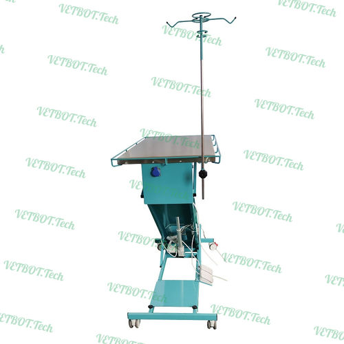 Tavolo operatorio veterinario elettrico - 100 - Vetbot - per animali di grossa taglia / per animali da compagnia / ad altezza regolabile