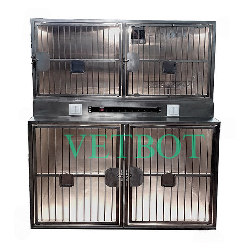 Gabbia veterinaria per gatti - №80393.1 - Vetbot - per cani / modulare / 4 scomparti