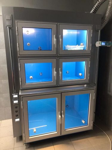 Gabbia veterinaria di isolamento - "ZooTop 1" - Vetbot - modulare / in polipropilene / in PVC