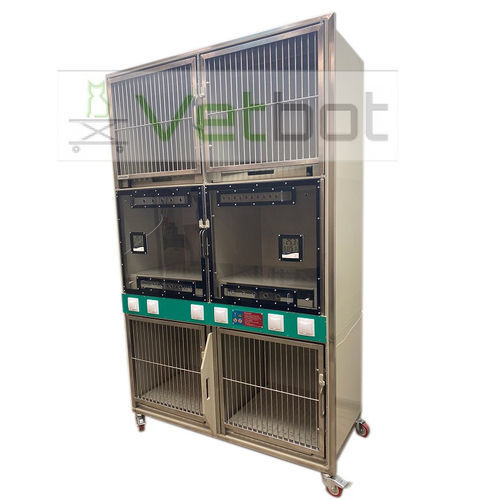 Gabbia veterinaria per gatti - VST-10 - Vetbot - per cani / modulare / in acciaio inossidabile
