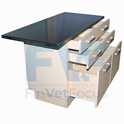 Lettino da visita veterinario - 23.01 - Vetbot - per piccola chirurgia / per dermatologia / elettrico