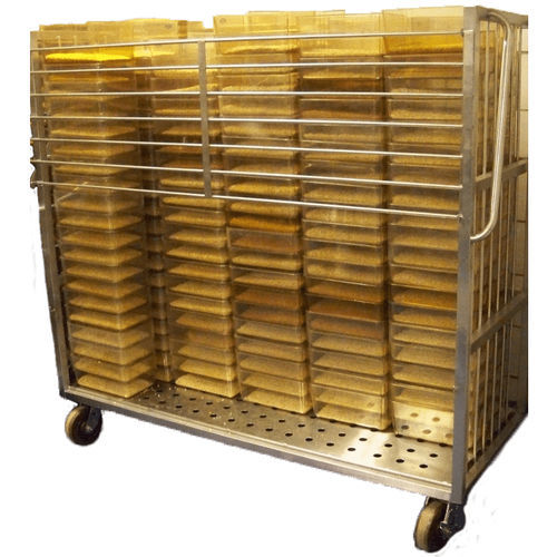 Rack per gabbie di animali - 2011 - Vetbot - di stoccaggio / mobile / con rotelle