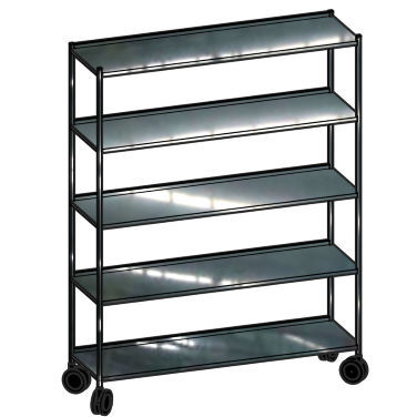 Rack per gabbie di animali - 1272 - Vetbot - di stoccaggio / mobile / con rotelle