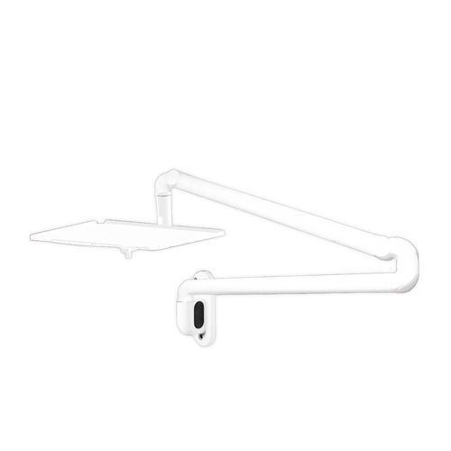 Braccio di supporto articolato - BAVLP2A3F3PV1 - B&D - Bracci & Dispositivi - per sistemi di distribuzione / medico / per sala operatoria