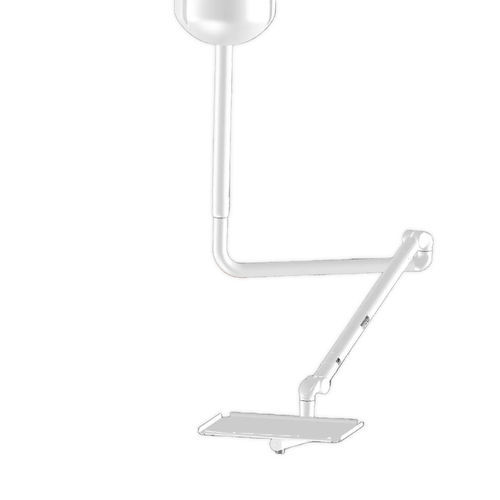 Braccio di supporto articolato - BAVCS2A3F3PV1 - B&D - Bracci & Dispositivi - per sistemi di distribuzione / medico / mobile