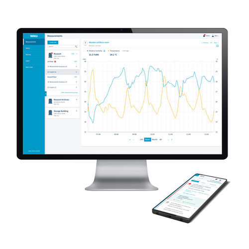 Sistema di monitoraggio di temperatura - Jade Smart - Vaisala - di umidità / medico / di qualità dell'aria