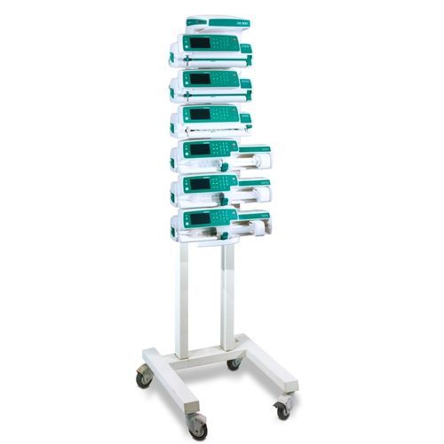 Asta portaflebo con rotelle - ST01 - Medima - per pompe-siringa