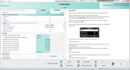 Software medico - Service ToolBox - Medima - di gestione per pompa di perfusione / basato sul web