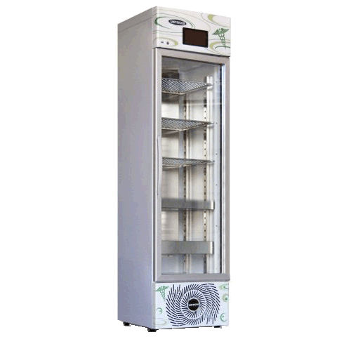 Frigorifero medico - M-VPV 460 IoTty - unifrigor - ad armadio / 1 porta / con porta in vetro
