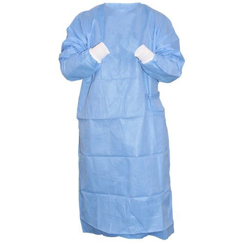 Camice chirurgico unisex - PA073ST - MDDI - Medi Dent Disposable International - L / sterile / blu