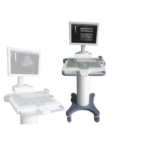 Ecografo su piattaforma - E110 - Xianfeng Ultrasound Medical - per ecografia multidisciplinare / in bianco e nero / 15 pollici