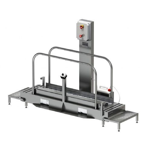 Stazione di pulizia per calzature - TOP CLASSICA - CIROLDI SPA - con passaggio per uomo / in acciaio inossidabile / automatizzata
